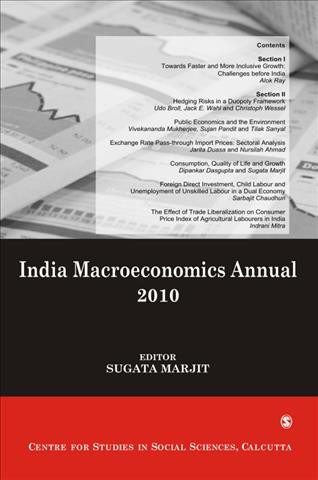 India macroeconomics annual 2010 [electronic resource] / editor, Sugata Marjit.