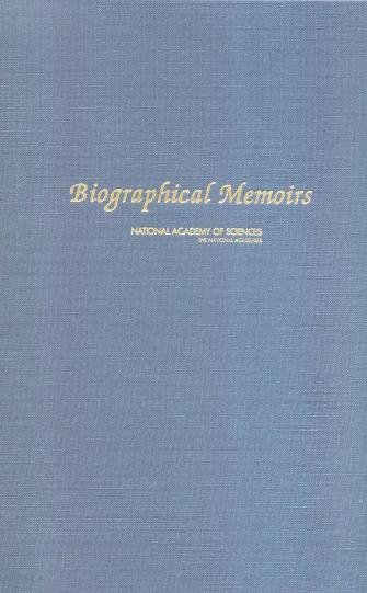 Biographical memoirs. Volume 85 [electronic resource] / National Academy of Sciences, the National Academies.