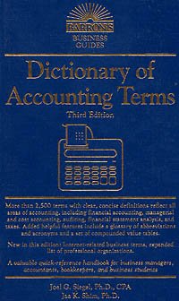 Dictionary of accounting terms [electronic resource] / Joel G. Siegel, Jae K. Shim.