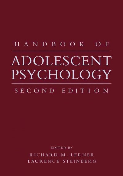 Handbook of adolescent psychology [electronic resource] /  edited by Richard M. Lerner, Laurence Steinberg.