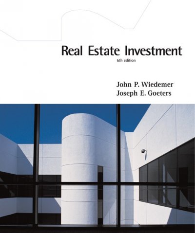 Real estate investment / John P. Wiedemer, Joseph E. Goeters.