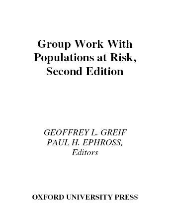 Group work with populations at risk [electronic resource] /  edited by Geoffrey L. Greif, Paul H. Ephross.