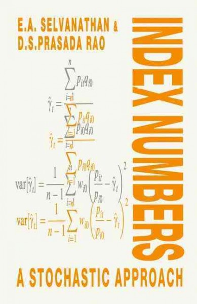 Index Numbers : a Stochastic Approach.