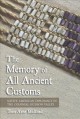 The memory of all ancient customs Native American diplomacy in the colonial Hudson Valley  Cover Image