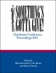 Something's gotta give : Charleston Conference proceedings, 2011  Cover Image