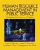 Human resource management in public service : paradoxes, processes, and problems  Cover Image